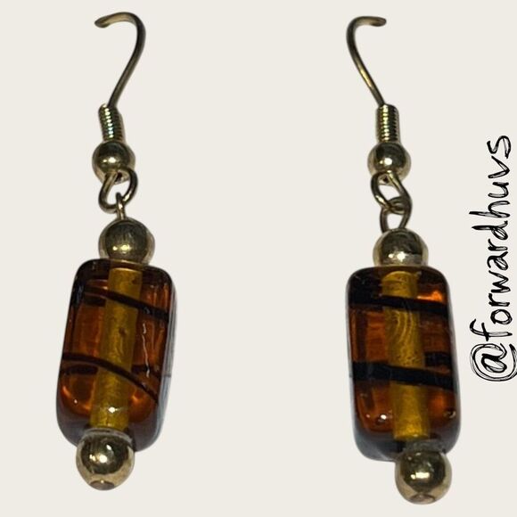 Bundle Sale 3 for $15 | Handcrafted Glass Earrings - Picture 8 of 9